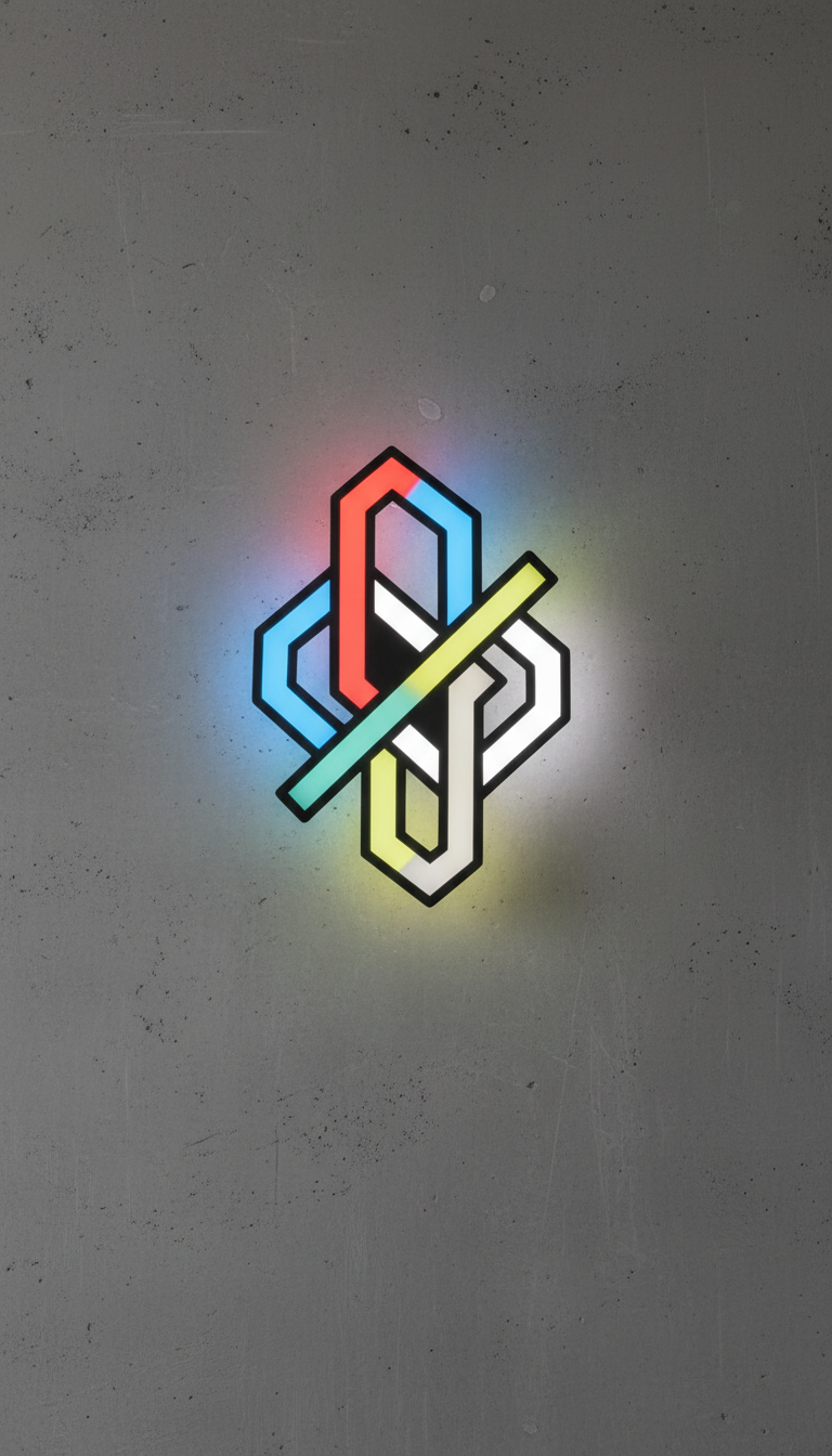 Urban Script limited wall light