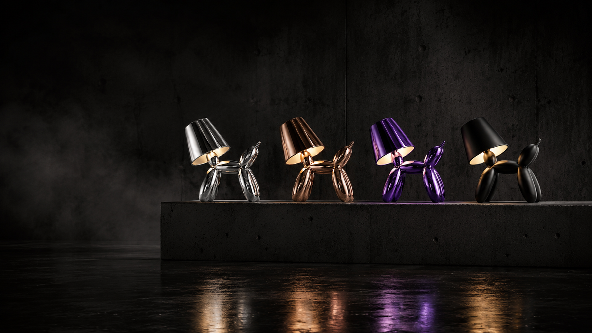 BAD DOG Drop 002 four-colour lamp collection banner