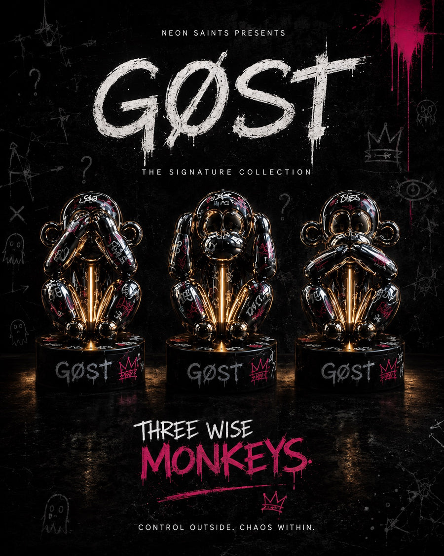 GØST THREE WISE MONKEYS — COLLECTION 001