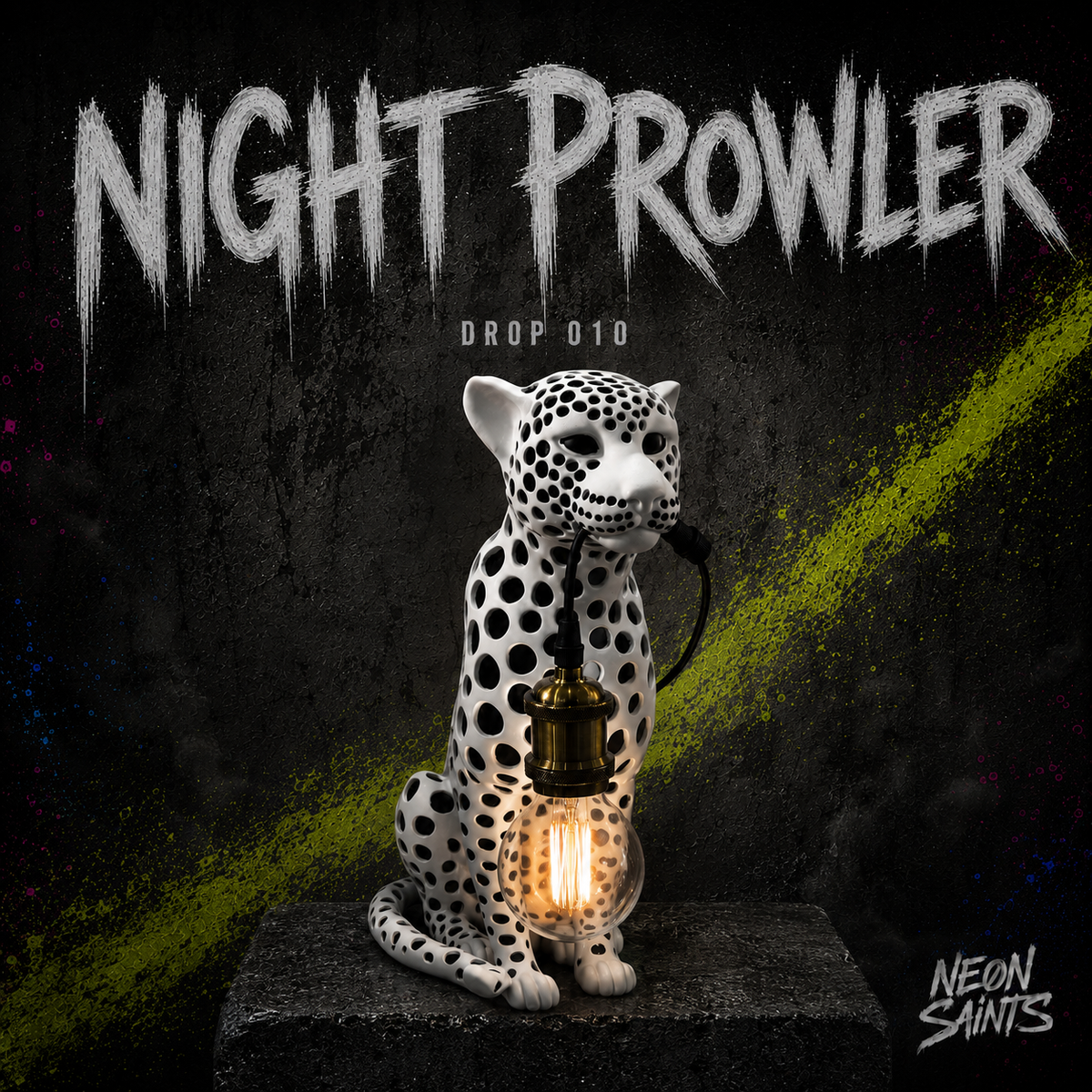NIGHT PROWLER — DROP 010 campaign artwork